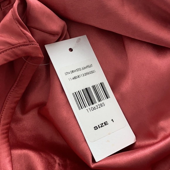 Eva satin drawstring jumpsuit ๐๐๐ - Picture 3 of 3